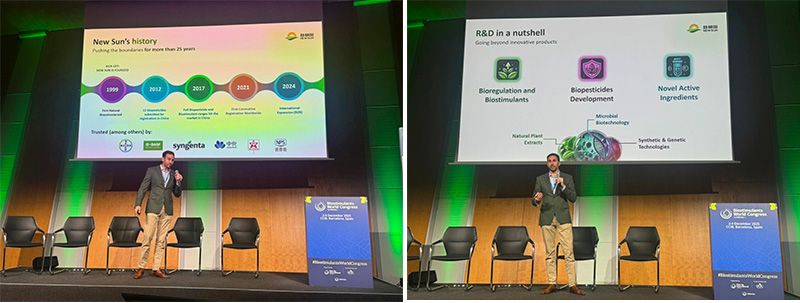 新朝陽(yáng)于2025全球生物刺激素大會(huì )發(fā)布下一代植物源技術(shù)，展示中國原創(chuàng  )力量